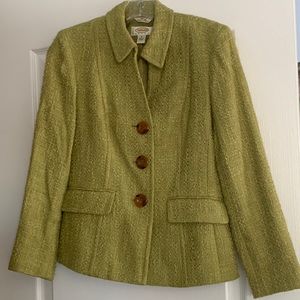 Tweed green jacket